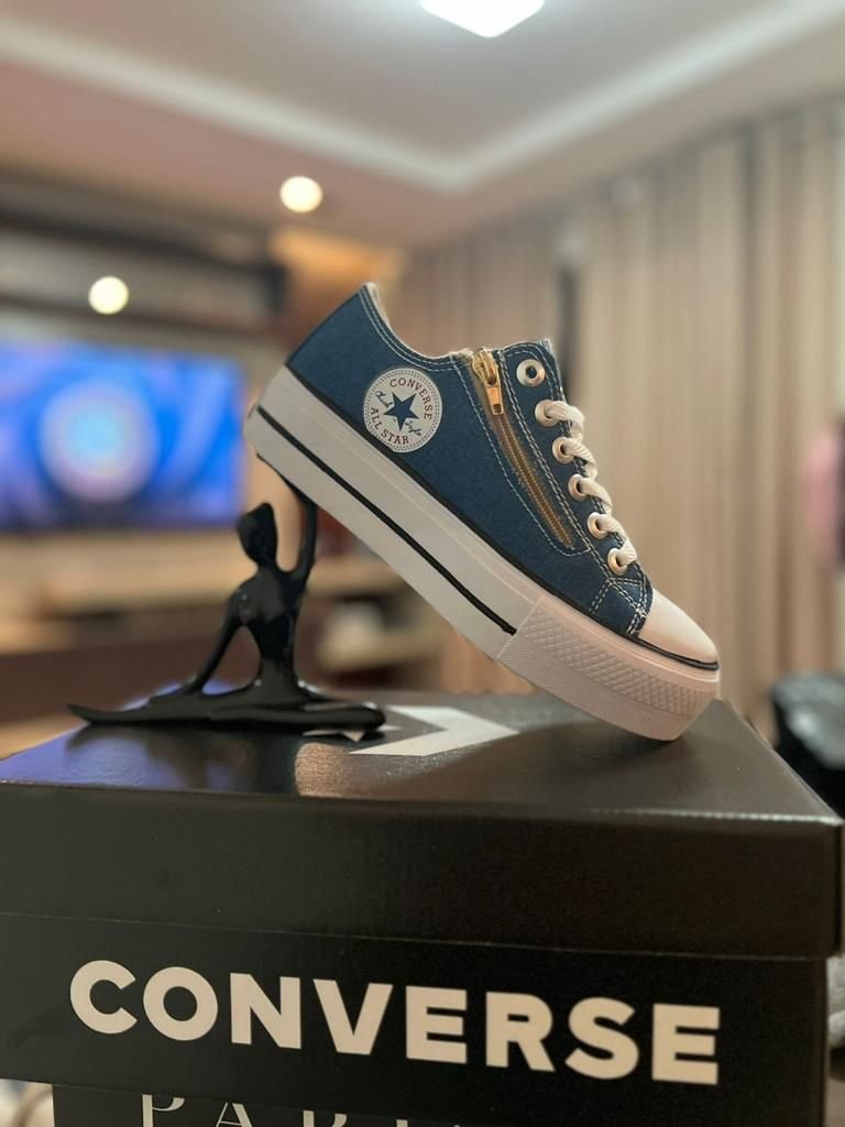 All Star Zapatillas Converse Con DiseÃ±o Tenis All Star Com Ziper