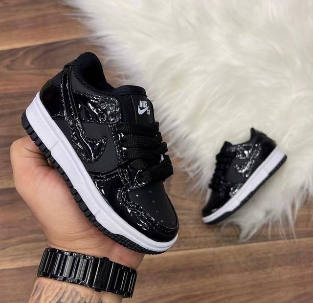 Tenis nike 2024 preto infantil feminino