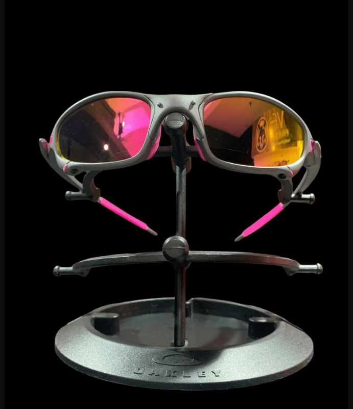 Óculos De Sol Juliet Xmetal Lente Ruby - Kit Preto