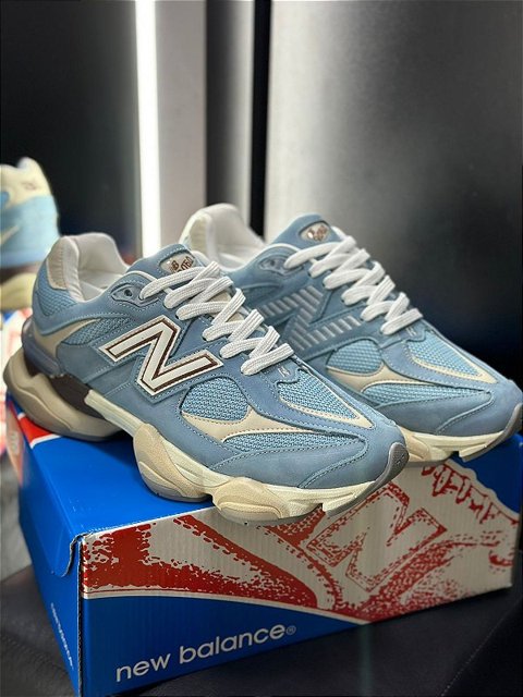 Tênis New Balance 9060 Azul JX7601 | WF GRIFES E SURF