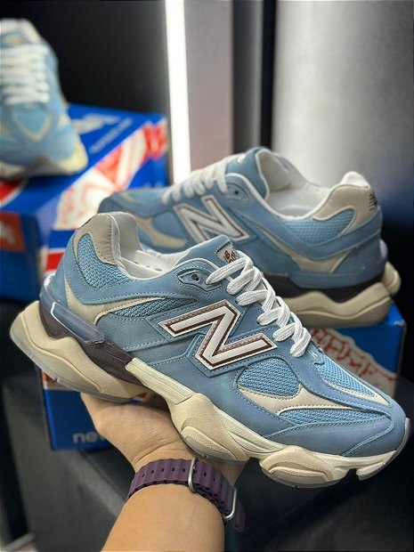 Tênis New Balance 9060 Azul JX7601 | WF GRIFES E SURF