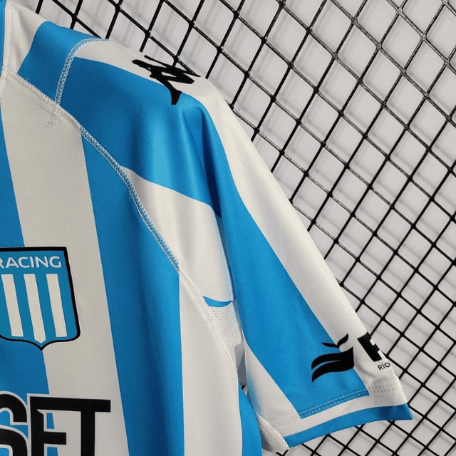 Camisa de Racing Club I Futebol Camiseta 2022/23 cód KL7459