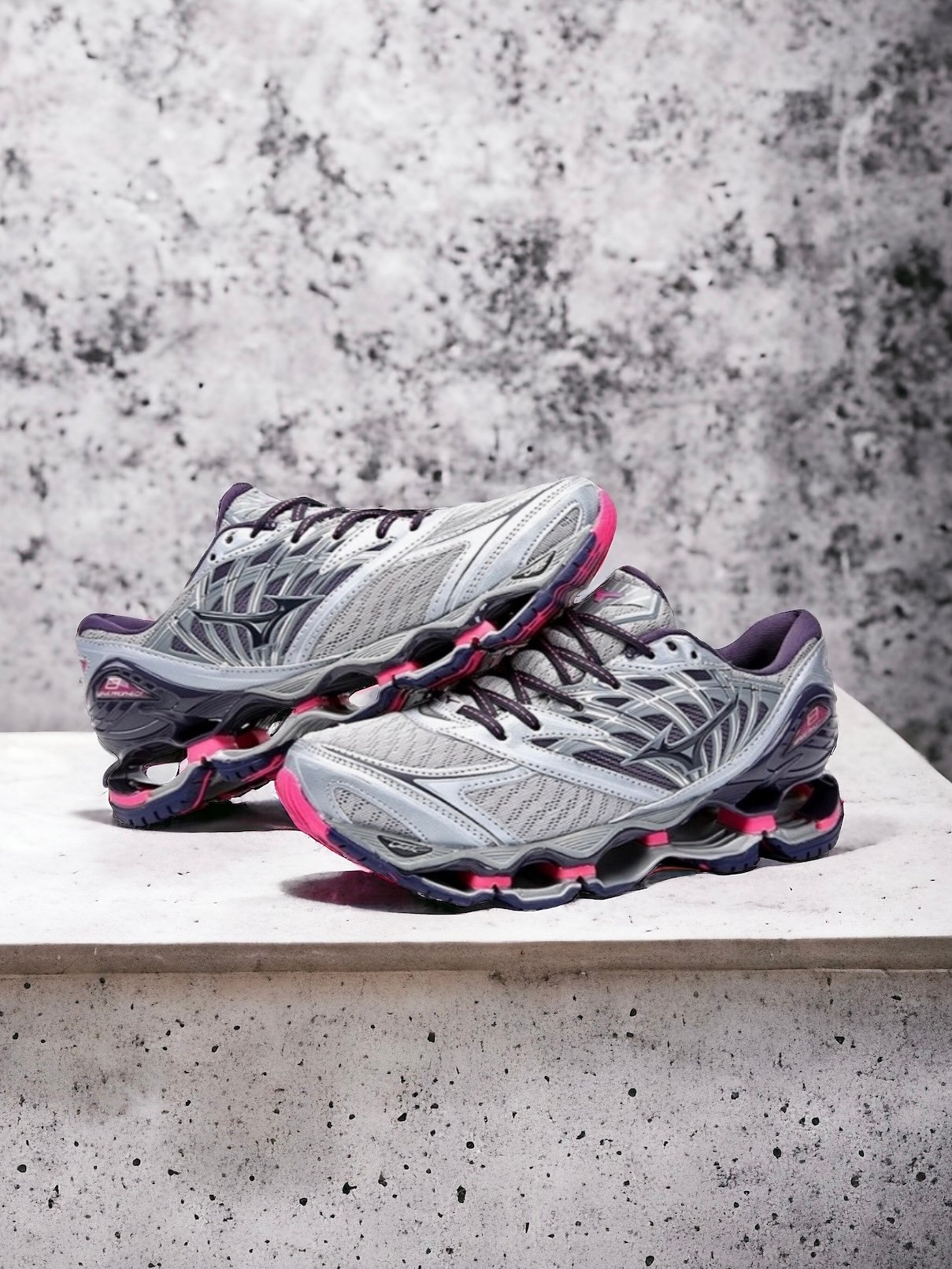 Tênis Mizuno Pro Mizuno Cores Mizuno Wave Prophecy Cinza Bege