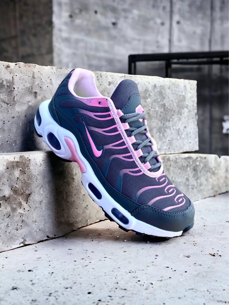 Tênis Nike Air Max Tn Rosa Max Plus Feminino Tenis Nike Air Max