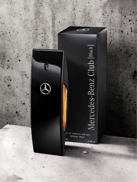 Mercedes-benz Club Black Edt 100 ml Para Homem | WF GRIFES E SURF