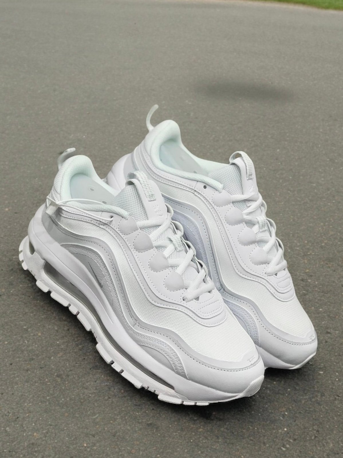 Air Max 97 Plus Branco E Vermelho Air Force TÃªnis Nike Air Max