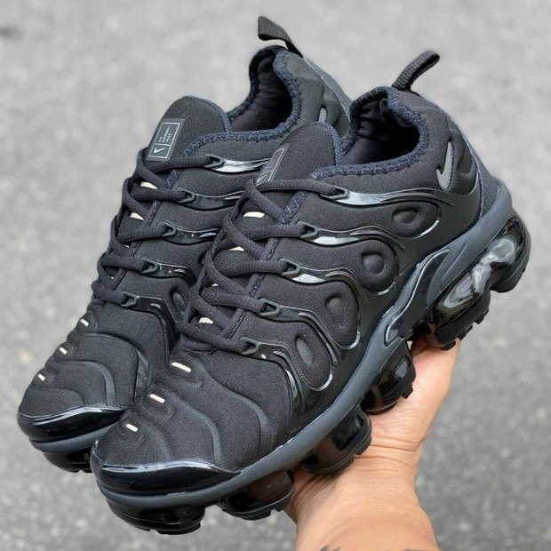 Nike Air Vapor Max Plus Vapormax Plus Loja Nike Vapormax Cinza E