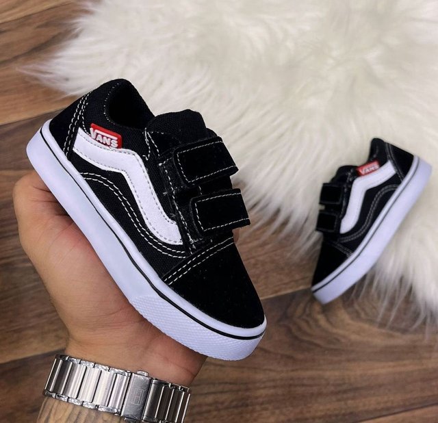 T nis Vans Old Skool Velcro TD Infantil Cod MN2751