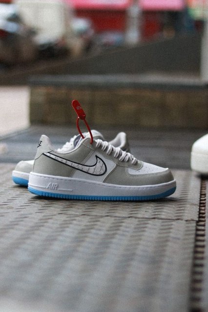 Nike air force 1 colored swoosh 2025