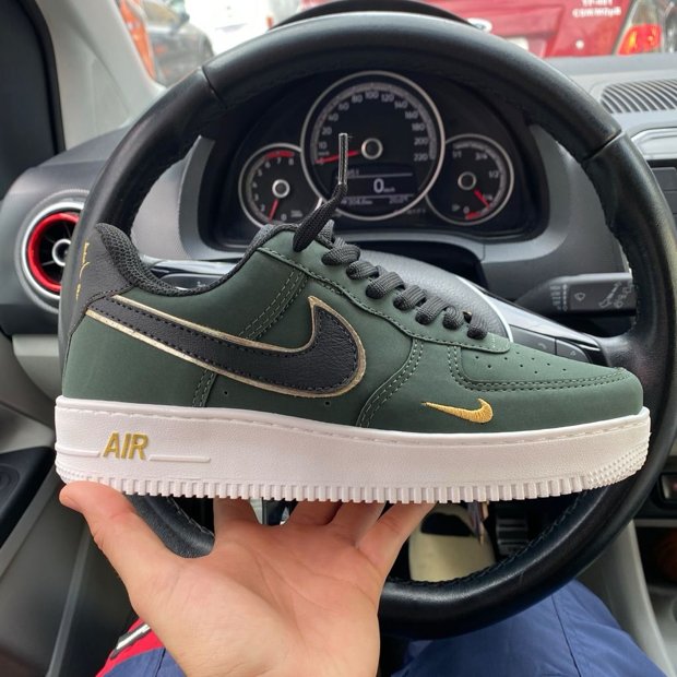 Nike air force sales one army green