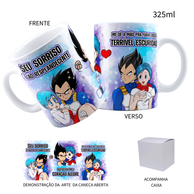 ARTE PARA CANECA PNG GRÁTIS: Dragon Ball Z