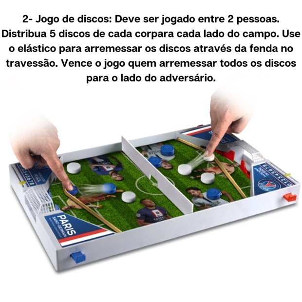 Jogo Futebol Game Chute 2 em 1 - Brinquemix - Loja Mega