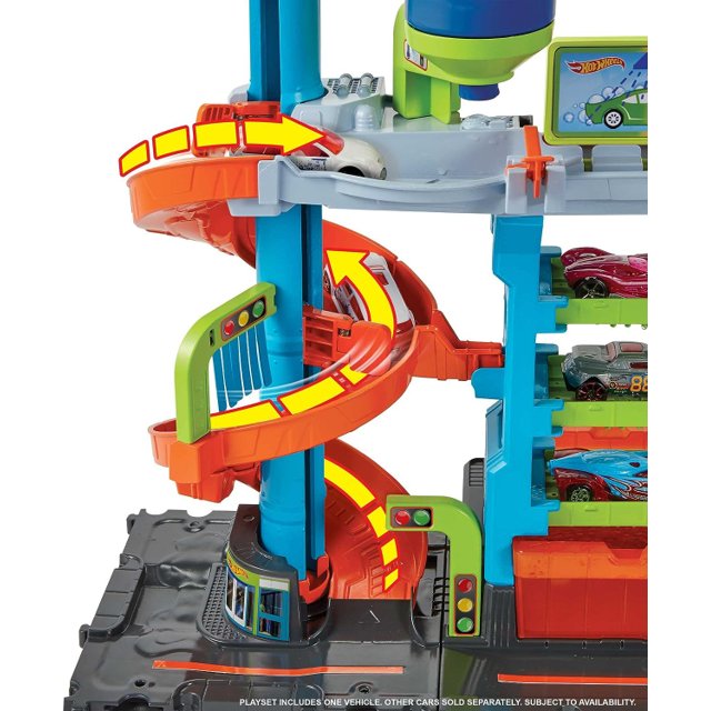 Pista Hot Wheels City Estação Cientifica Color Shifters - Mattel