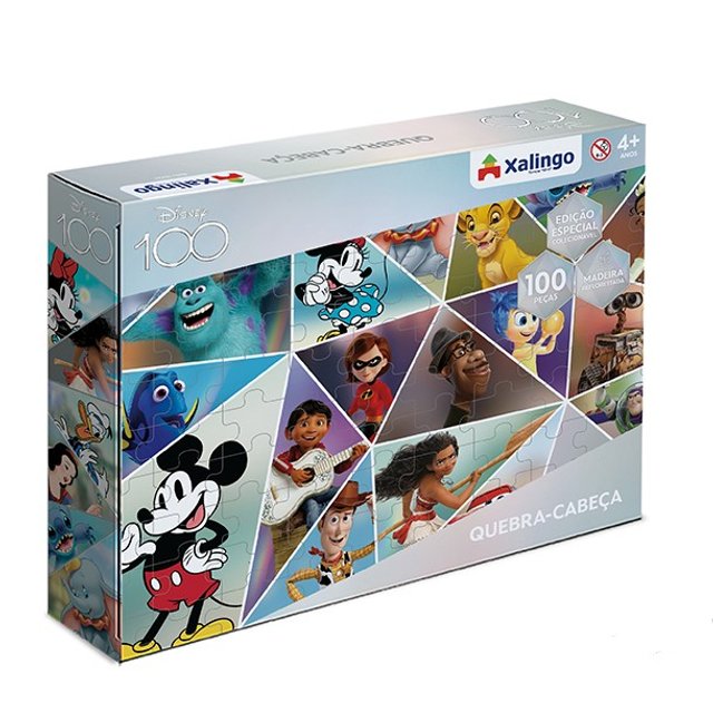 Brinquedos - Quebra-Cabeça 1000 Peças - Disney - Grow - Loja Virtual