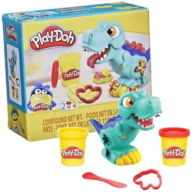 Brinquedo Massinha O Jogo Dos Dinossauros Playdoh Hasbro