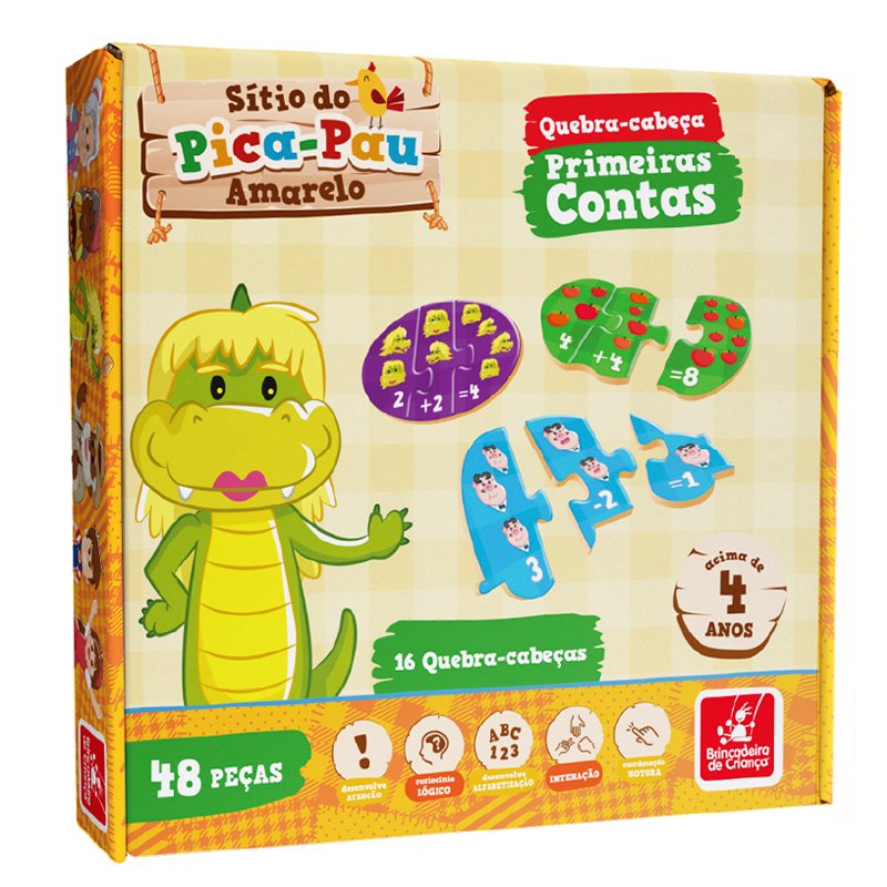 SÍTIO DO PICAPAU AMARELO - Quebra-cabeça Free Activities online for kids in  Kindergarten by Manual Da Brincadeira