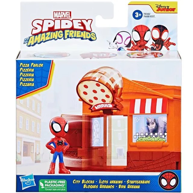 Torre de Blocos e Dominó Spidey - Autobrinca Online