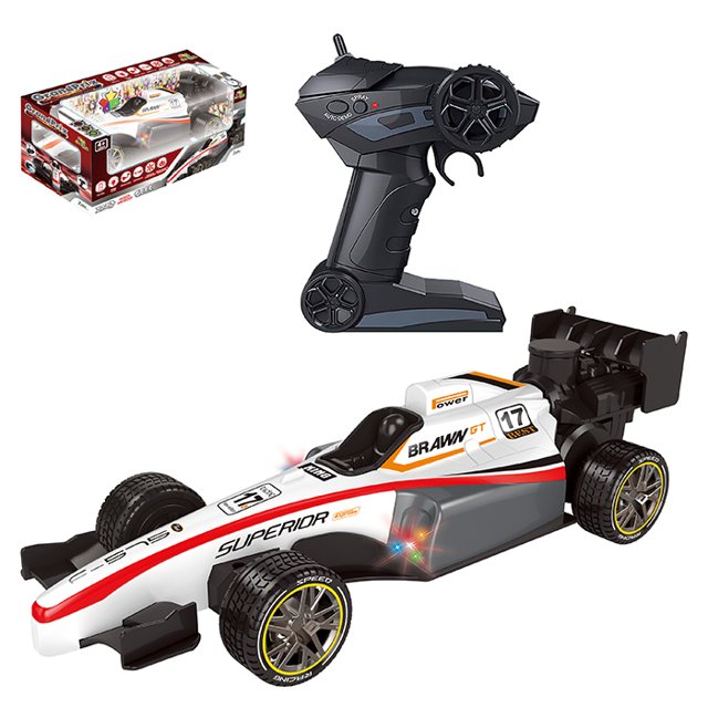 Carro Controle Remoto 7 Funções Corrida F1 Com Fumaça