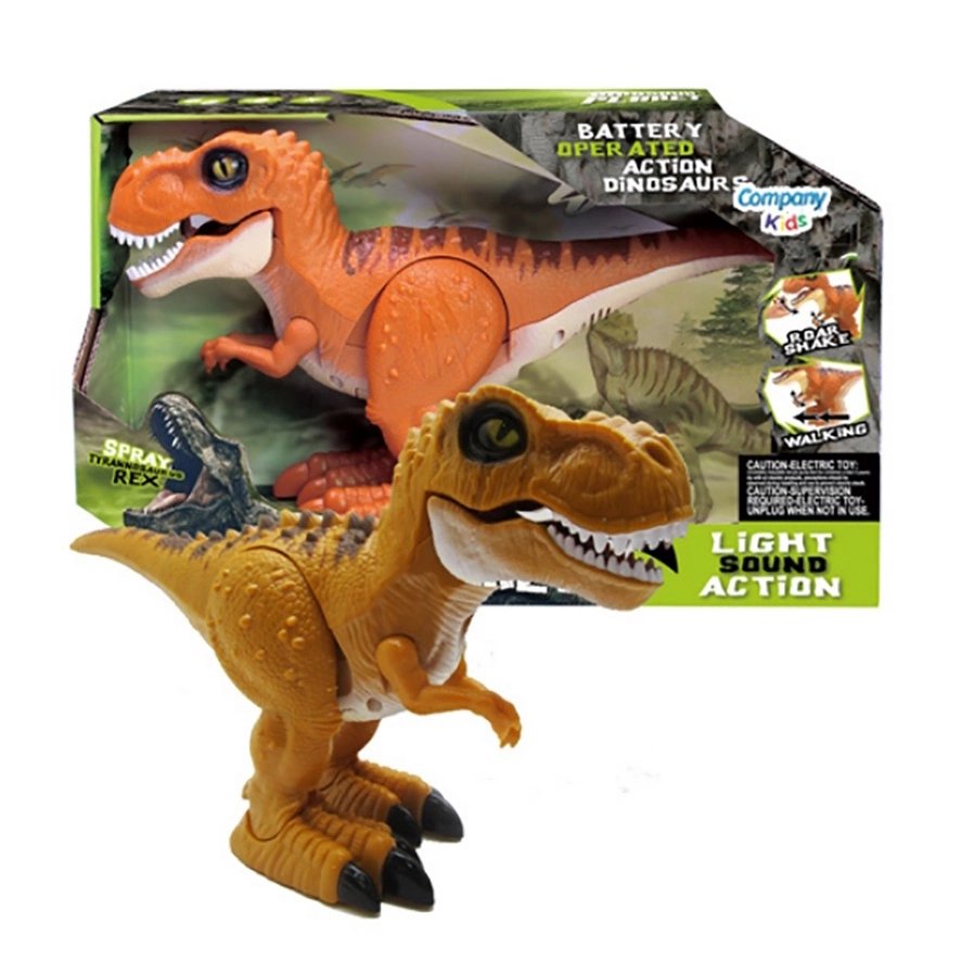 Dinossauro Rex de Brinquedo Anda Som e Luz Tiranossauro