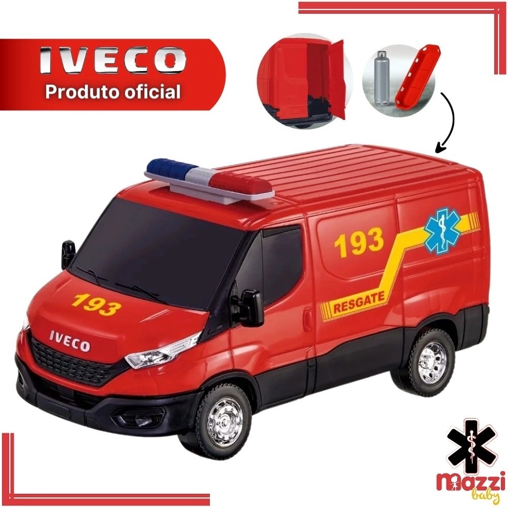 Caminhão De Brinquedo Iveco Daily - Bom Preço Magazine