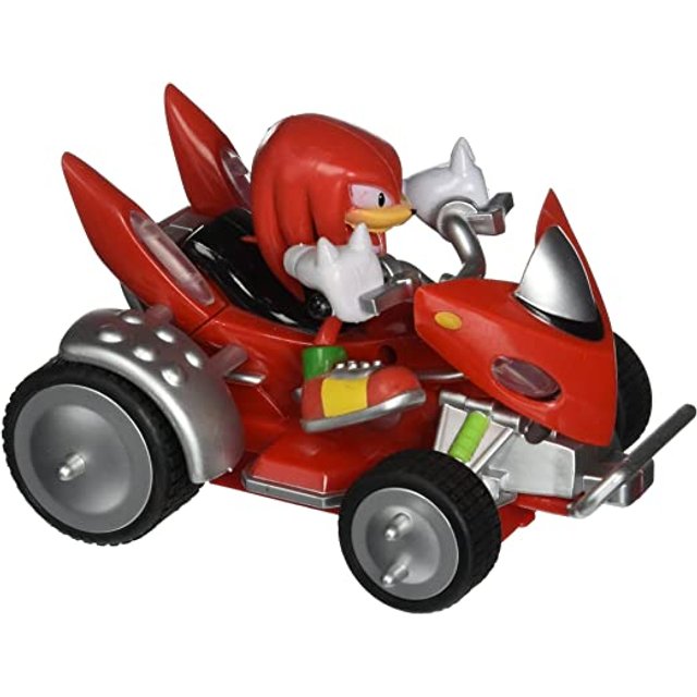 Carro Knuckles Pull Back - Sonic - Vermelho - Fun