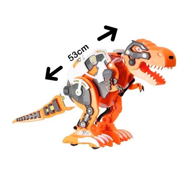 Dinossauro Robô Xtrem Bots Controle Remoto e Som - Fun
