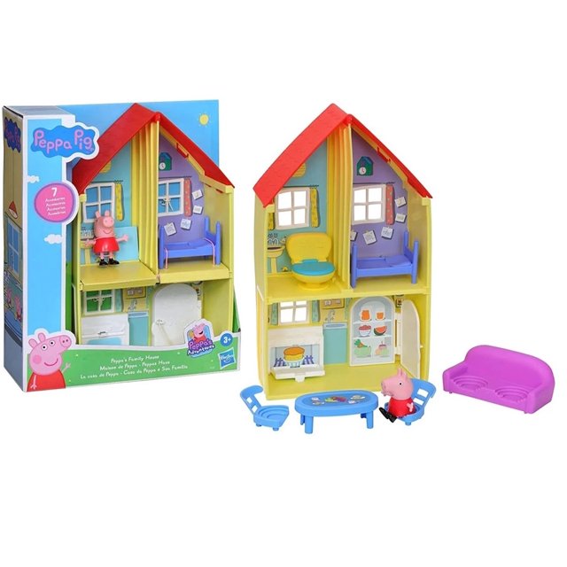 Como Fazer Casa da Peppa Pig de Papelão 