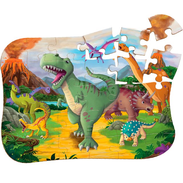Dinosaur land 🦕: quebra-cabeça de dinossauro para crianças jogos