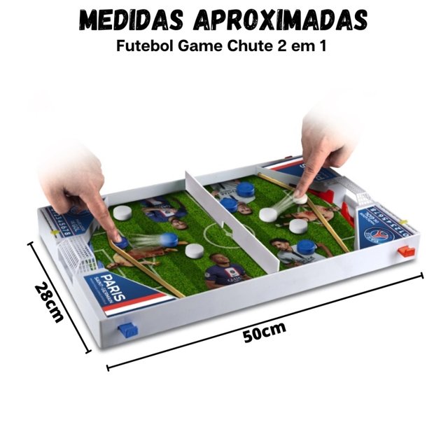 Brinquedo Jogo de Futebol de Mesa Football Game 2 Jogadores - Shop Macrozao