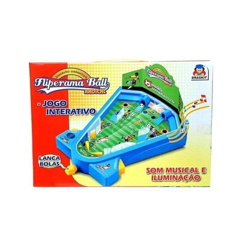 Jogo De Futebol - Pebolim Game - 400A - Braskit - Real Brinquedos