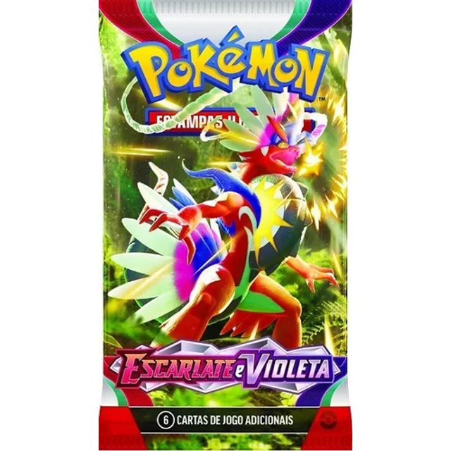 36 Pacotes Caixa Pokémon Booster 216 Cartas - Escarlate e Violeta - Ri Happy