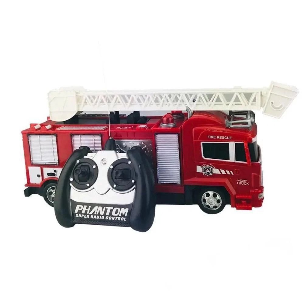 Carrinho de Controle Remoto Brinquedo Infantil Caminhão de Bombeiro  Recarregável 8+ Anos CKS Toys - Baby&Kids