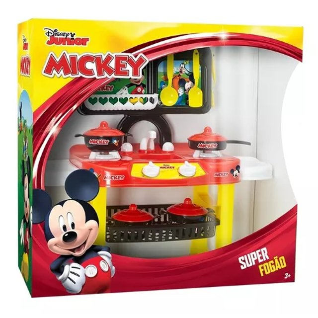 Kit Super Fogão Mickey Mouse - Mielle