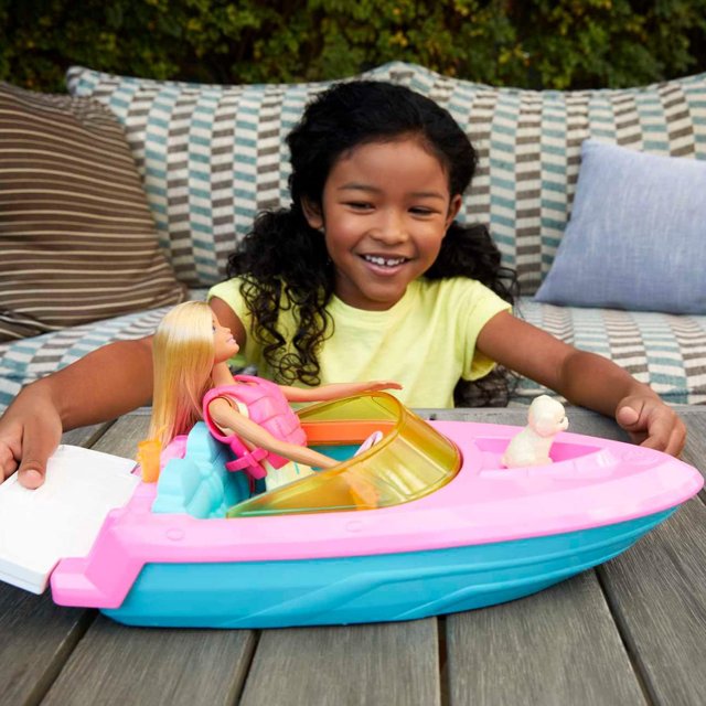 Barco Mattel Barbie Dream Boat com acessórios