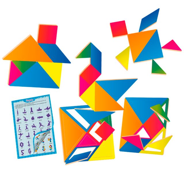 Jogos interativos tangram