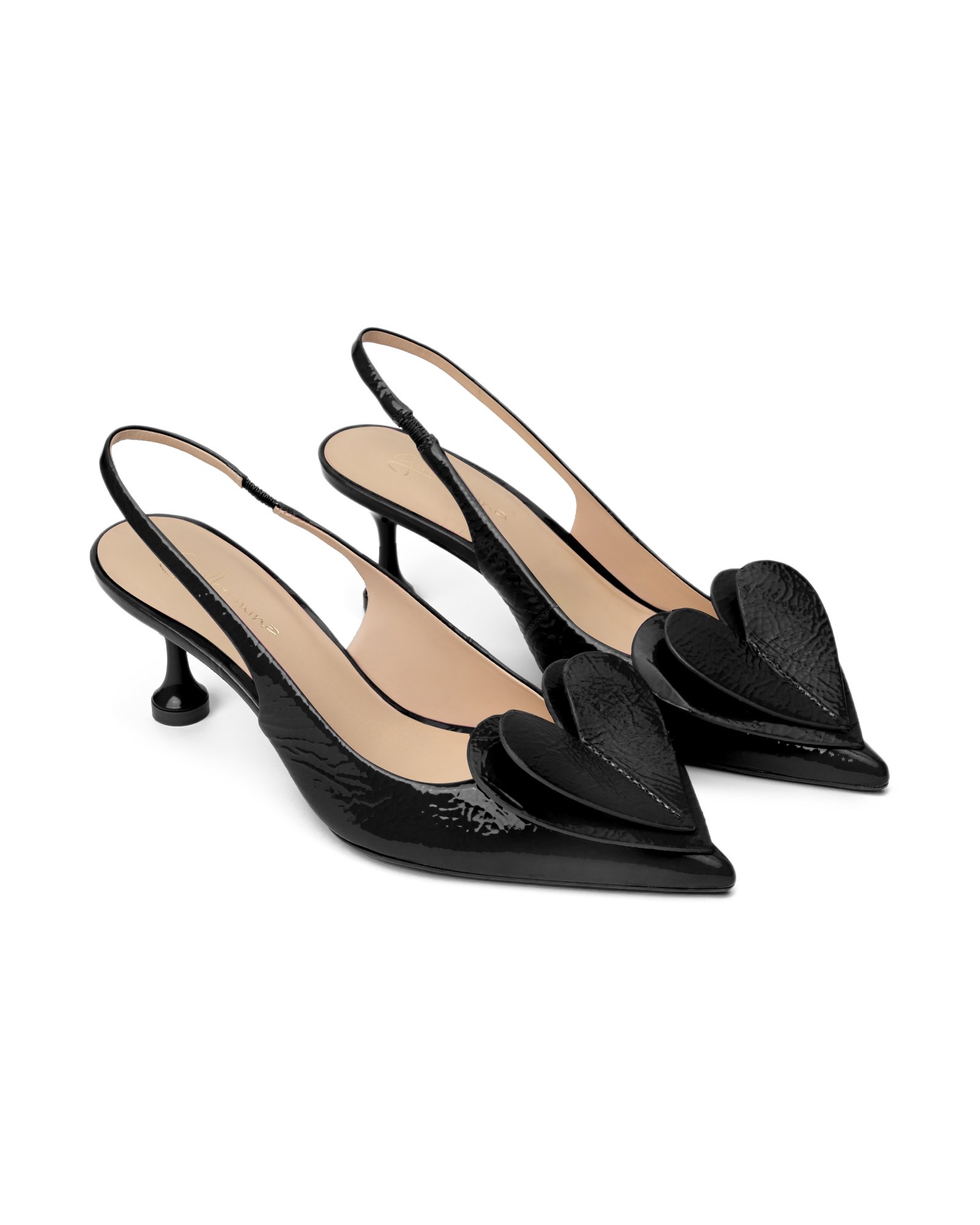 MARGOT SANDÁLIA Couro Snake Preto / Snake Optic White