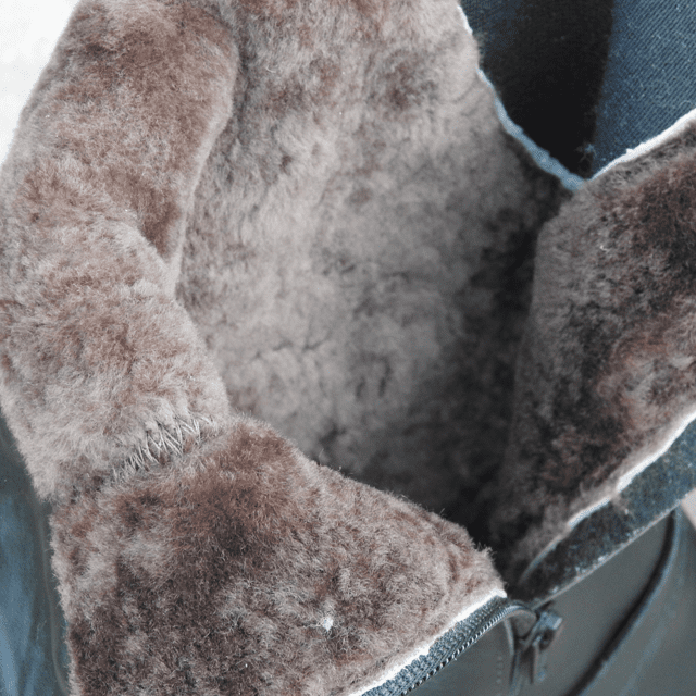 Bota Groelândia - Lã térmica de Ovelha