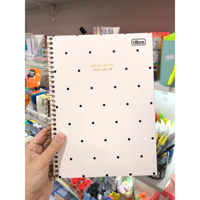 Caderno Espiral Capa Dura Colegial 1 Matéria West Village Papelaria Da Sara 3875