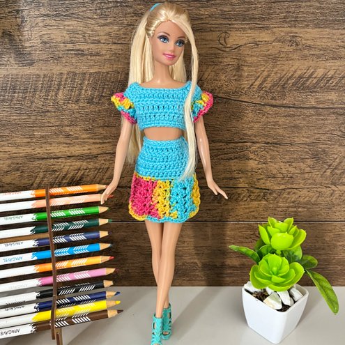 Crochê Da Barbie