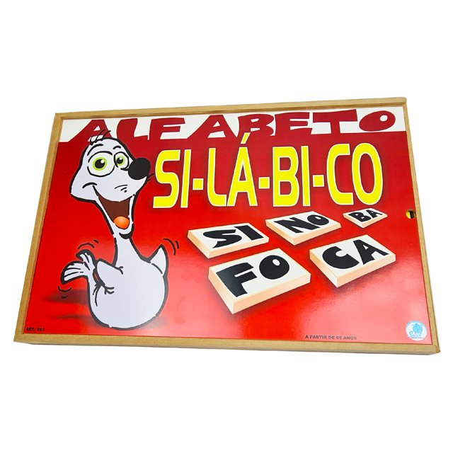 ALFABETO SILÁBICO - 360 PEÇAS