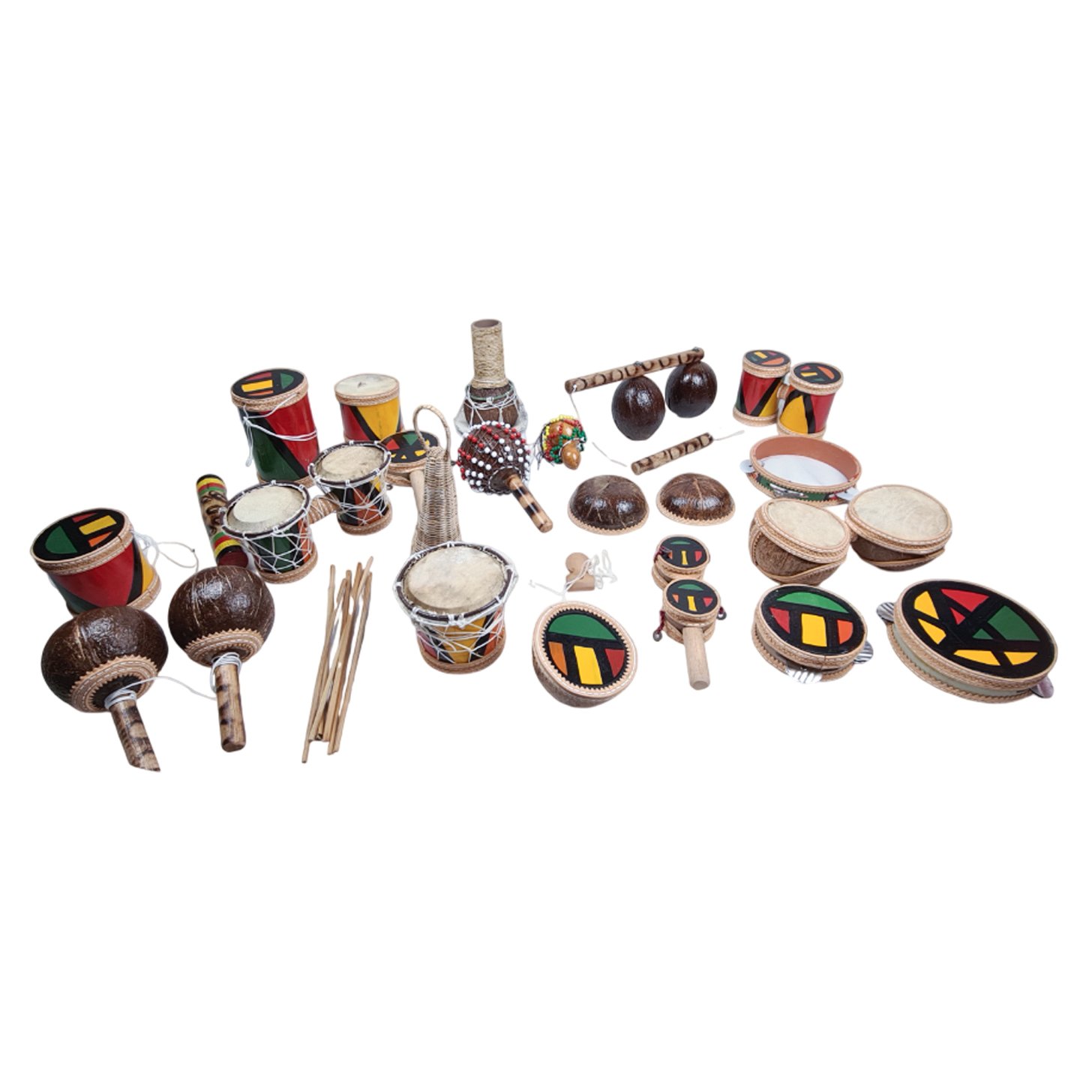 KIT PERCUSSÃO INFANTIL 22 INSTRUMENTOS | Mundo Pedagógico
