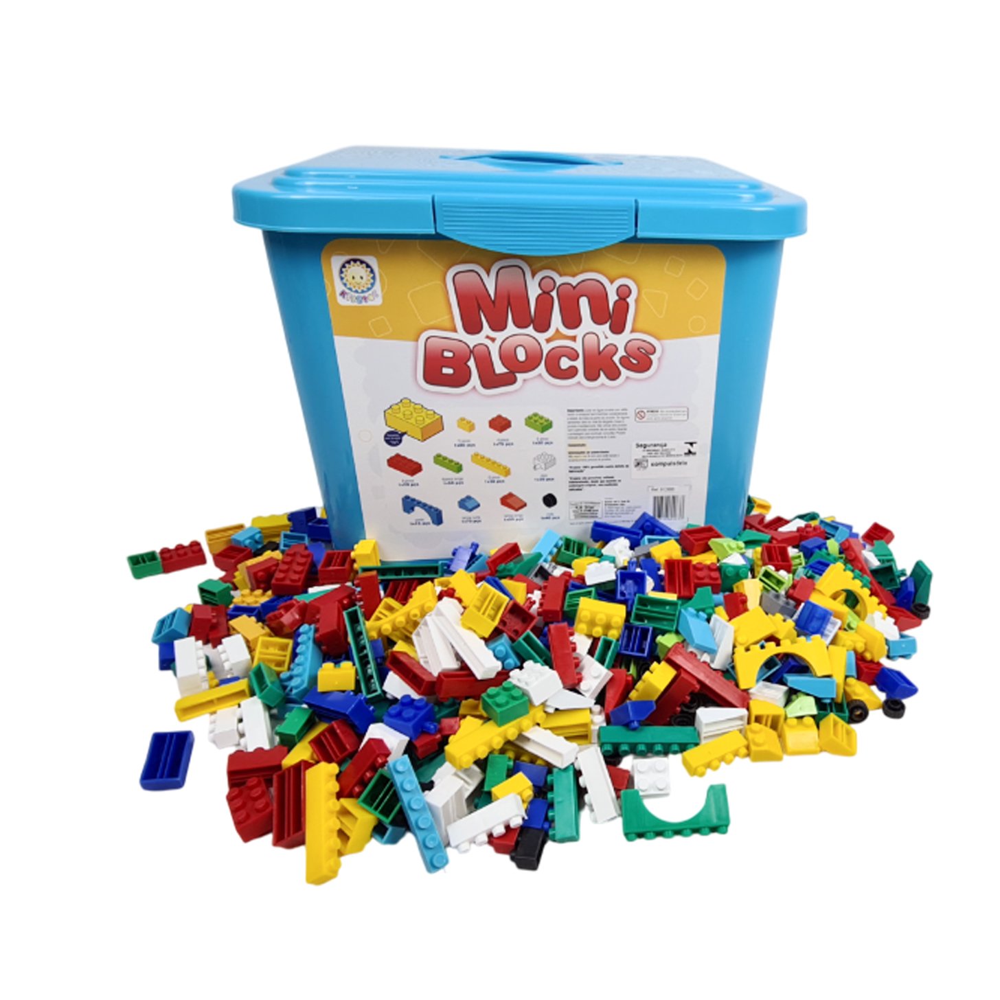 MINI BLOCKS - 500 PEÇAS | Mundo Pedagógico