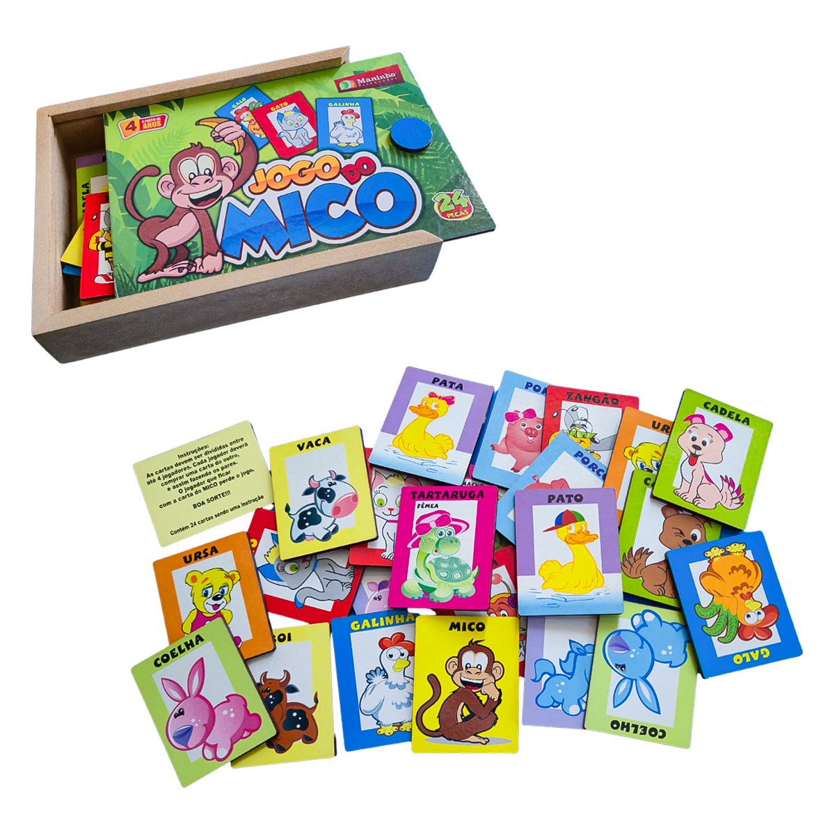 JOGO DO MICO PREMIUM MDF | Mundo Pedagógico