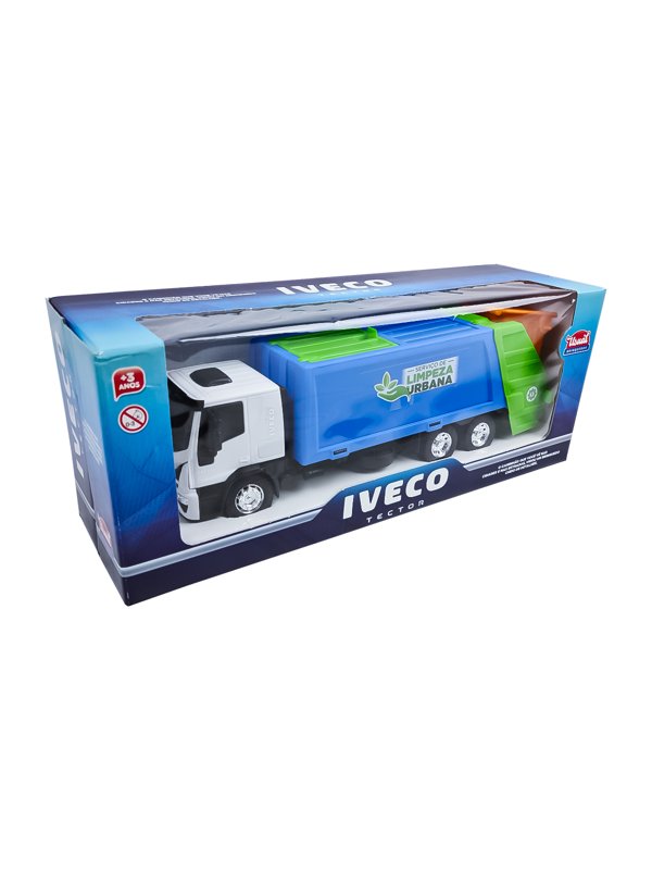 Brinquedo Infantil Divertido Caminhão Iveco Tector Delivery em