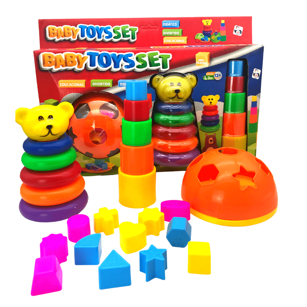 Brinquedo Infantil Jogo Educativo Criancas Pedagogico +3 Anos Pesque e  Conte Carimbras 4750 - Impherial Shop