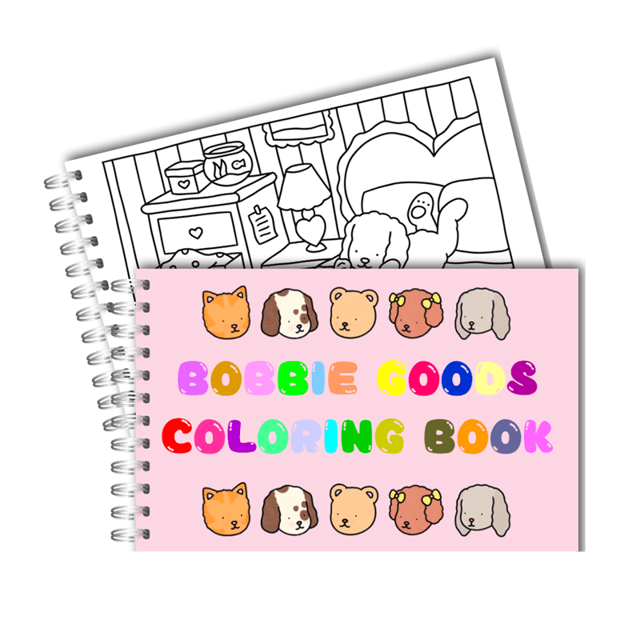 Livro de Colorir Bobbie Goods - Grande | Lunar papelaria criativa