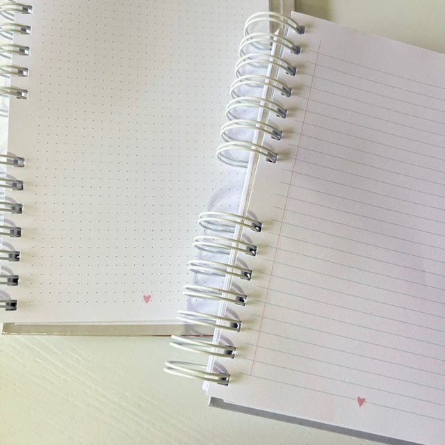 Caderno Pare e Cheire as Flores Wire-o A5 100 folhas | Lunar papelaria ...