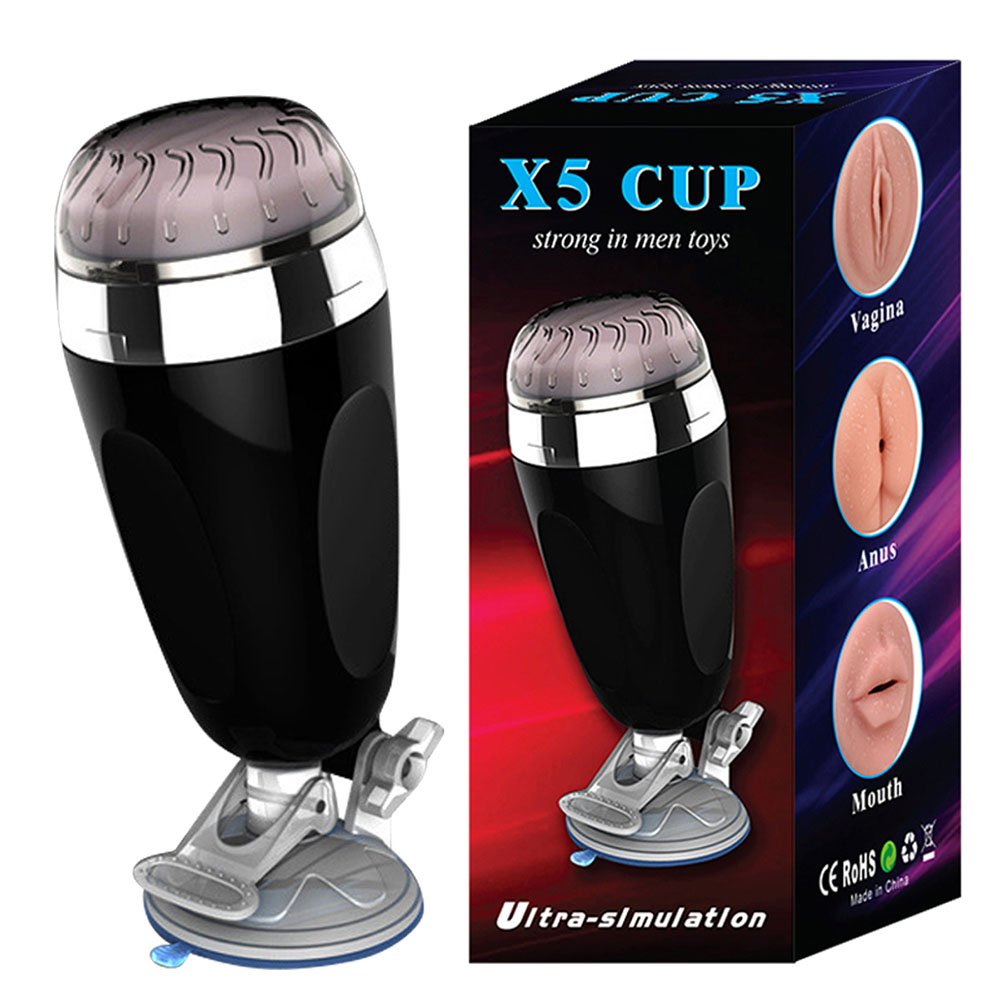 Masturbador Masculino Gruda na parede Lanterna Cyberskin com ventosa-X5  CUP, em formato de vagina - MA036 | VIBRO SIM EROTIC STORE