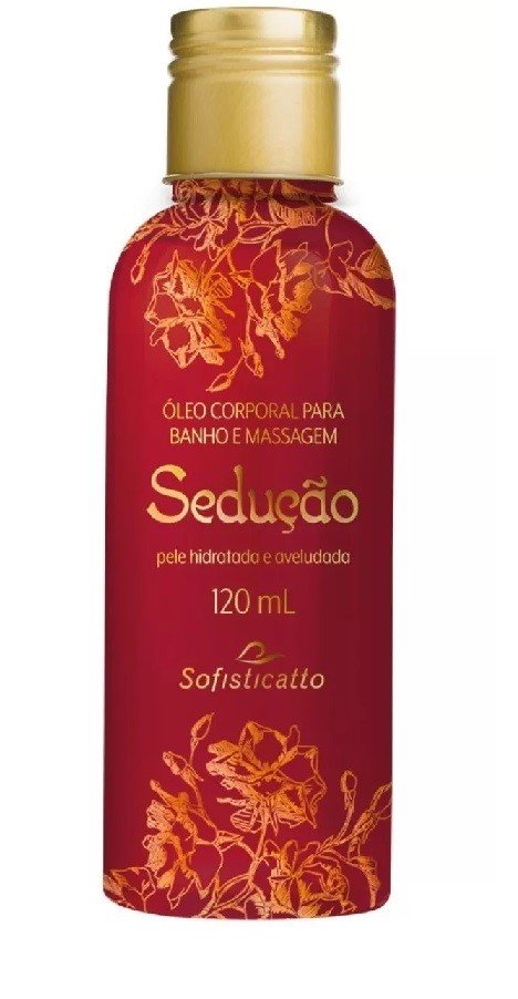 Óleo Sedução Corporal Para Banho E Massagem Sensual Sofisticatto 2344 Vibro Sim Erotic Store 5791