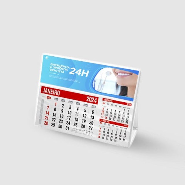 Calendário com Base de PVC | SOUSA E SOUZA